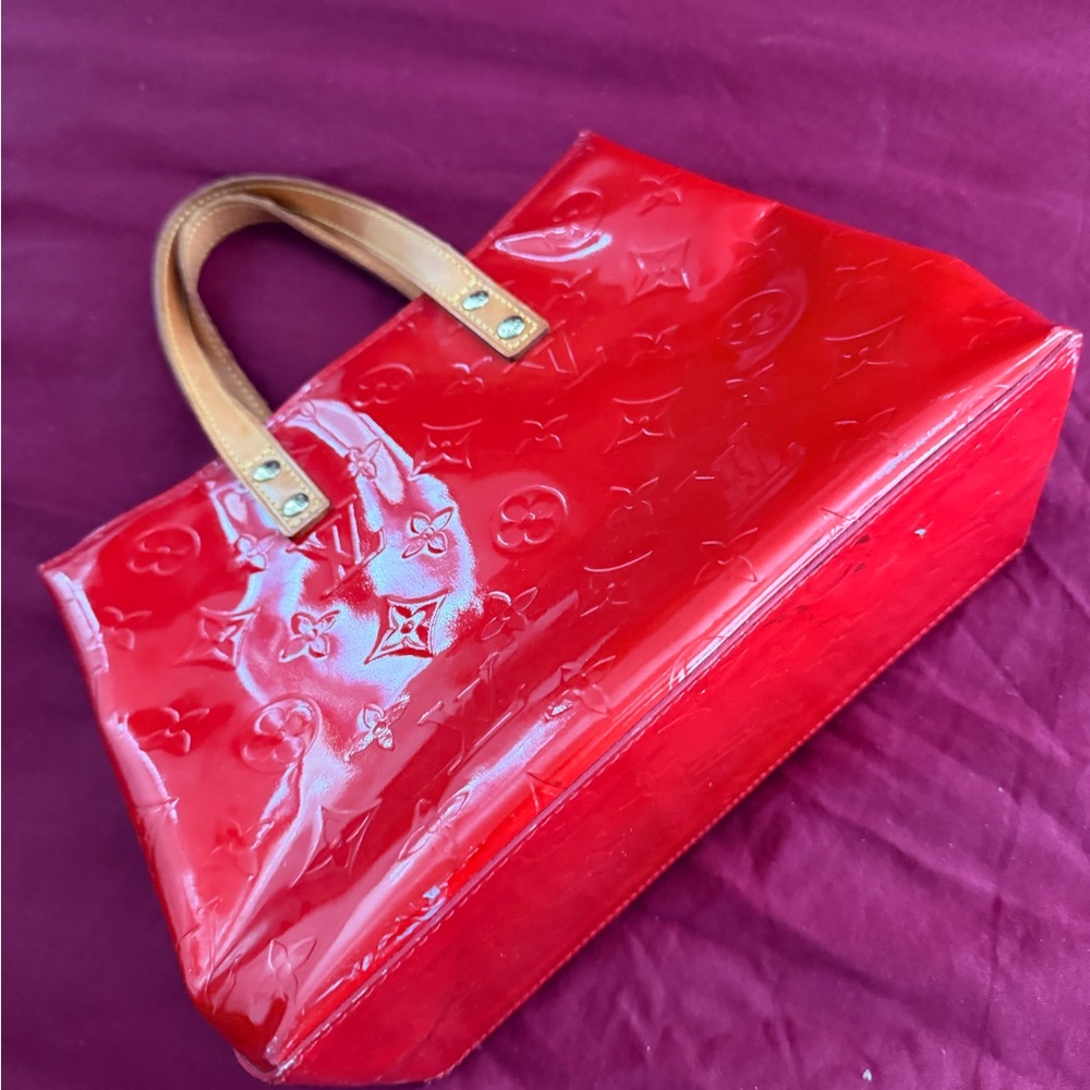 Louis Vuitton Red Patent Leather Mini Bag